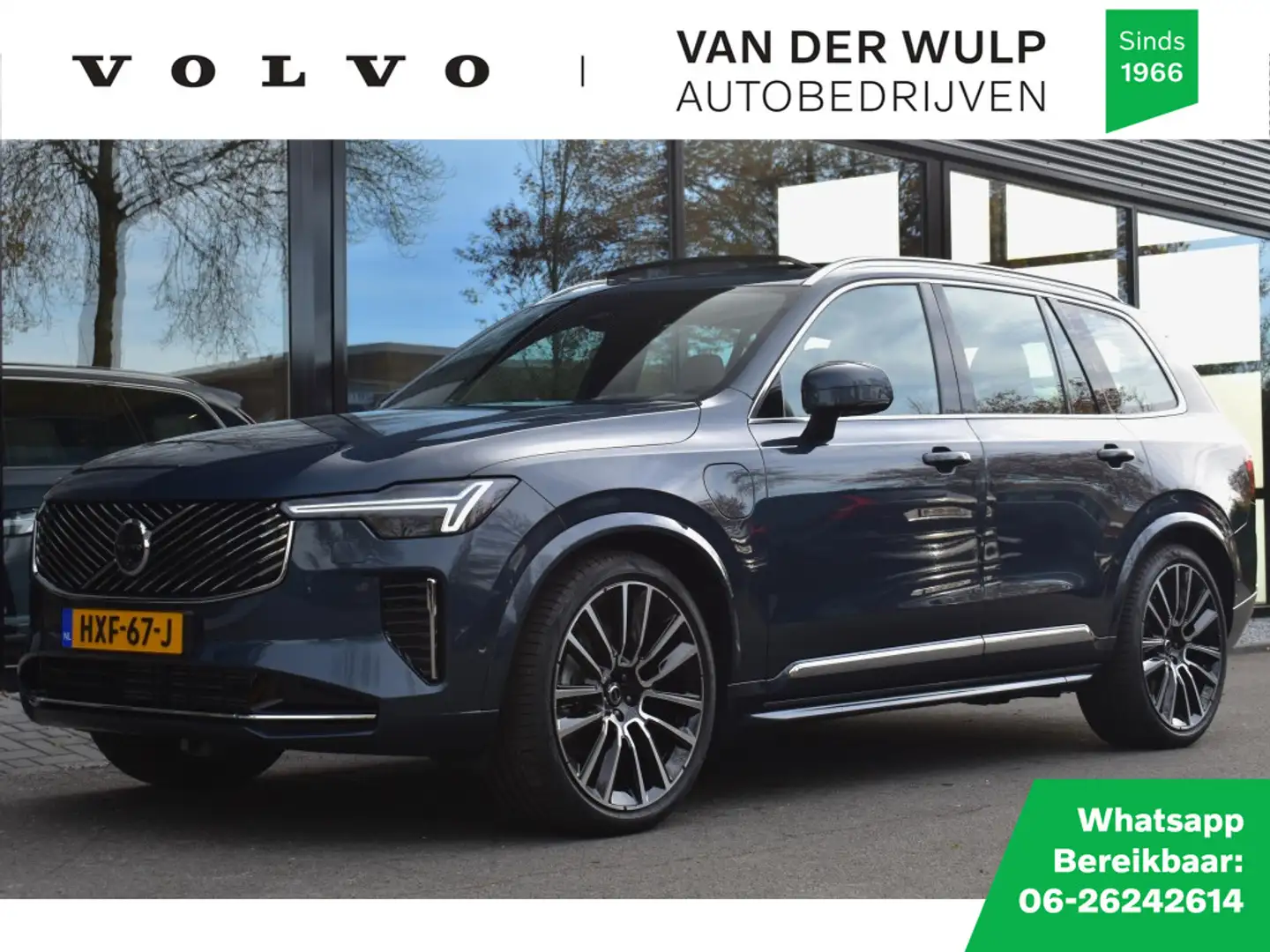 Volvo XC90 T8 455pk AWD Ultra Bright FACELIFT | Luchtvering | Bleu - 1