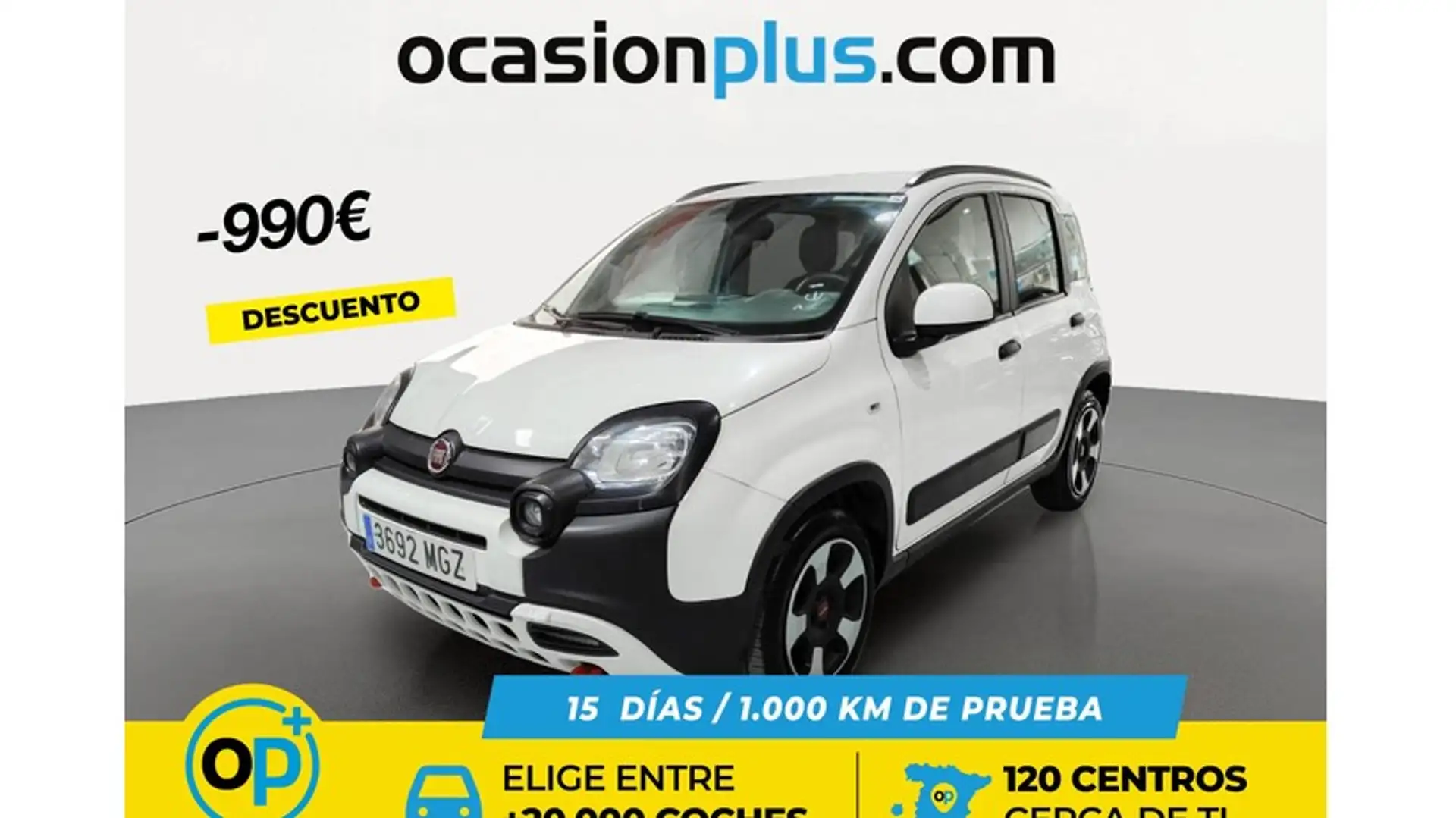 Fiat Panda 1.0 Gse Cross Hybrid Blanco - 1