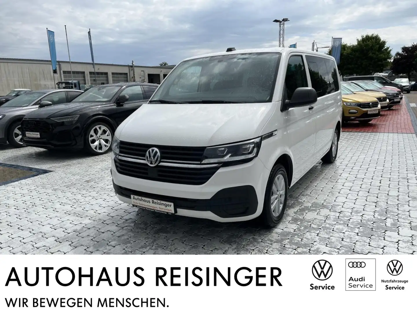 Volkswagen T6 Multivan 2.0 TDI Trendline DSG (LED,Navi,ACC) Klima Navi Weiß - 1