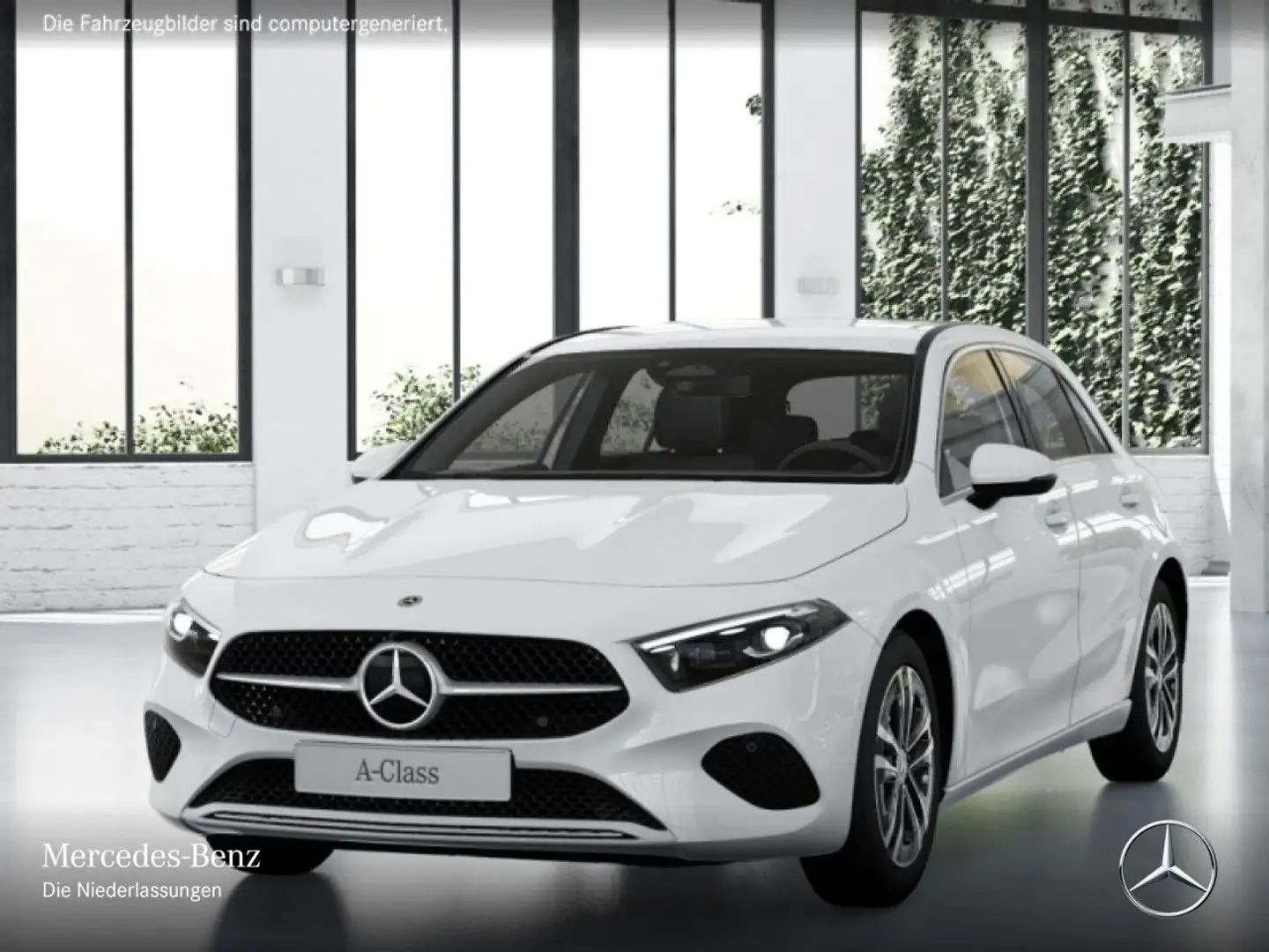 Mercedes-Benz A 200 d PROGRESSIVE+MULTIBEAM+KAMERA+8G Weiß - 2