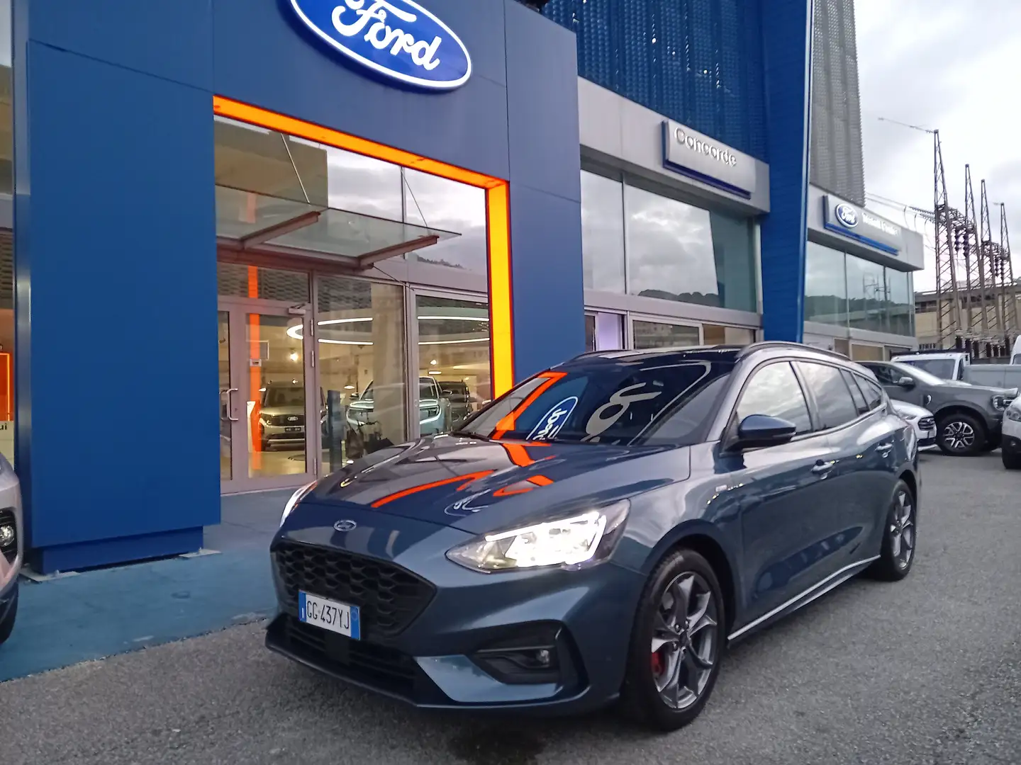 Ford Focus Focus SW 1.0 ecoboost h ST-Line X Blu/Azzurro - 1