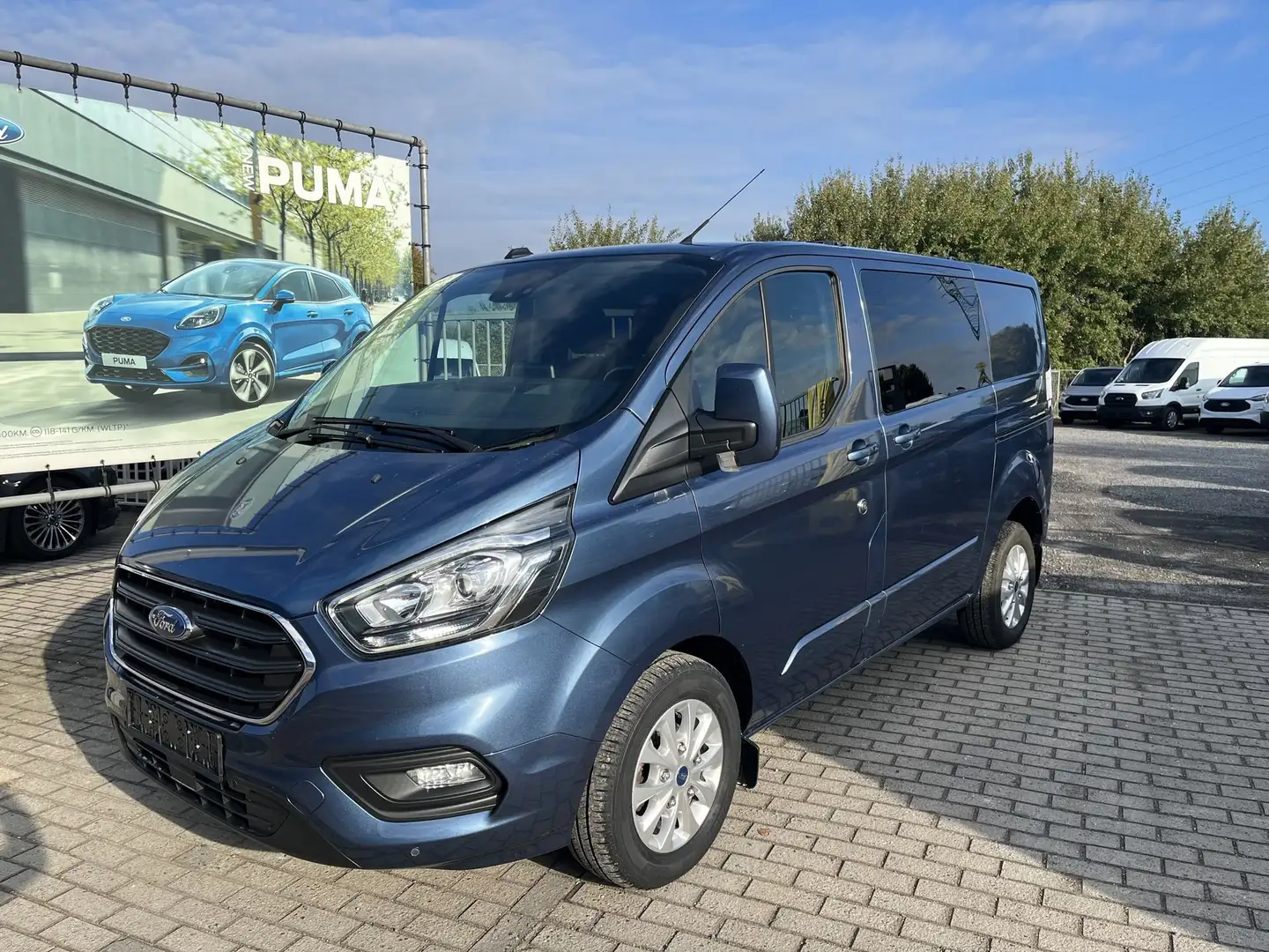 Ford Transit Custom LIMITED MULTI-USE 300S/2.0 ECOBLUE 130 PK/BLIS CA Blauw - 2