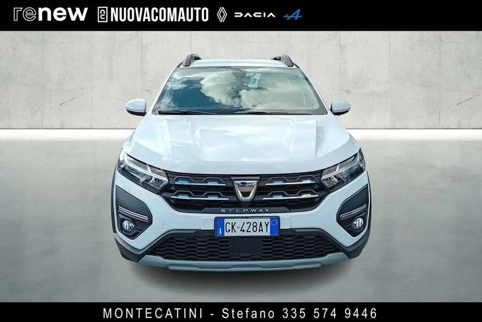Dacia Sandero Stepway 1.0 tce Comfort Eco-g 100cv Bianco - 2
