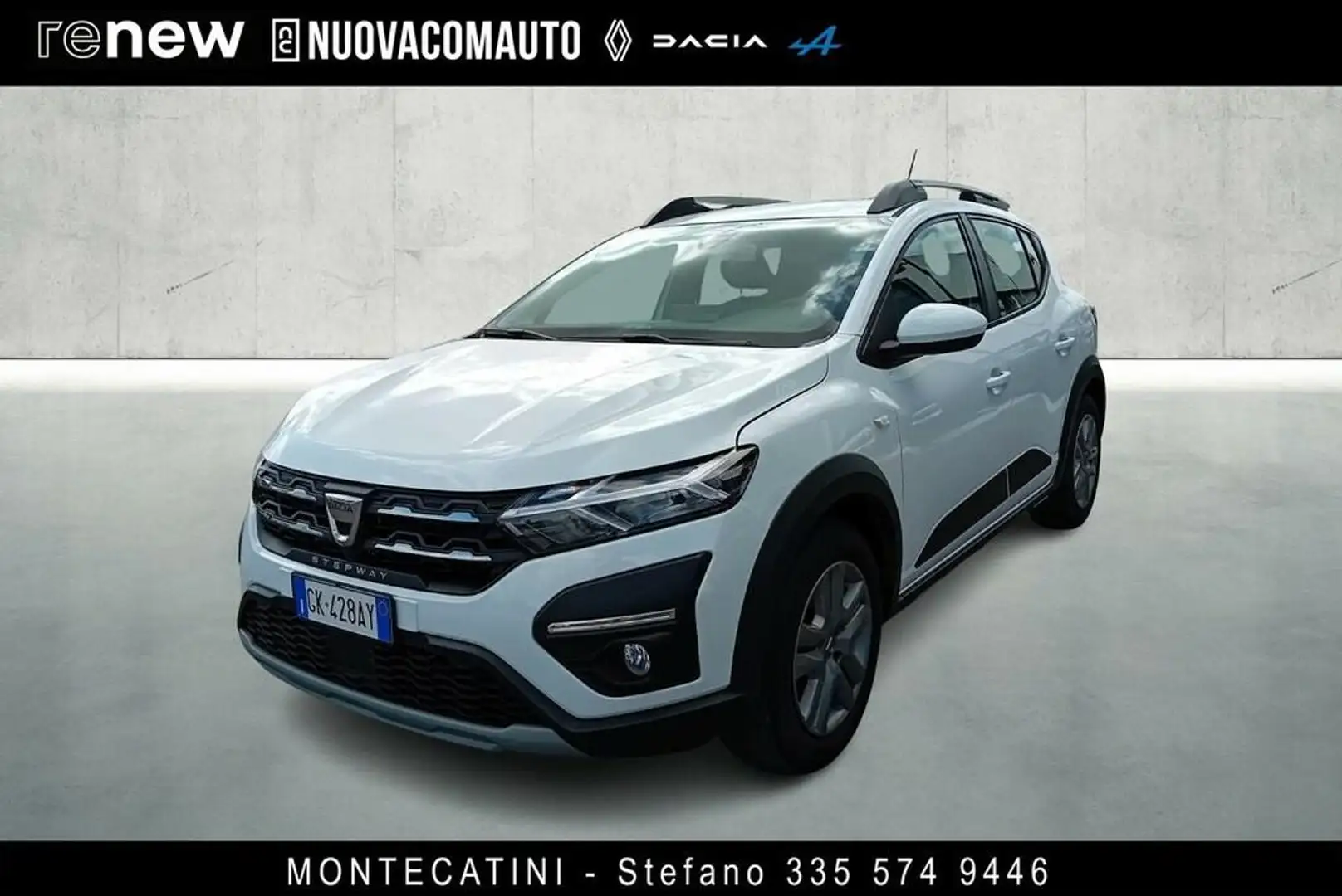 Dacia Sandero Stepway 1.0 tce Comfort Eco-g 100cv Bianco - 1