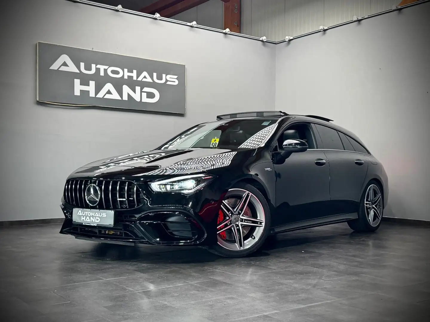 Mercedes-Benz CLA 45 AMG CLA 45s AMG*SB*PANO*BURMESTER*360*JUNGE STERNE* Negru - 1