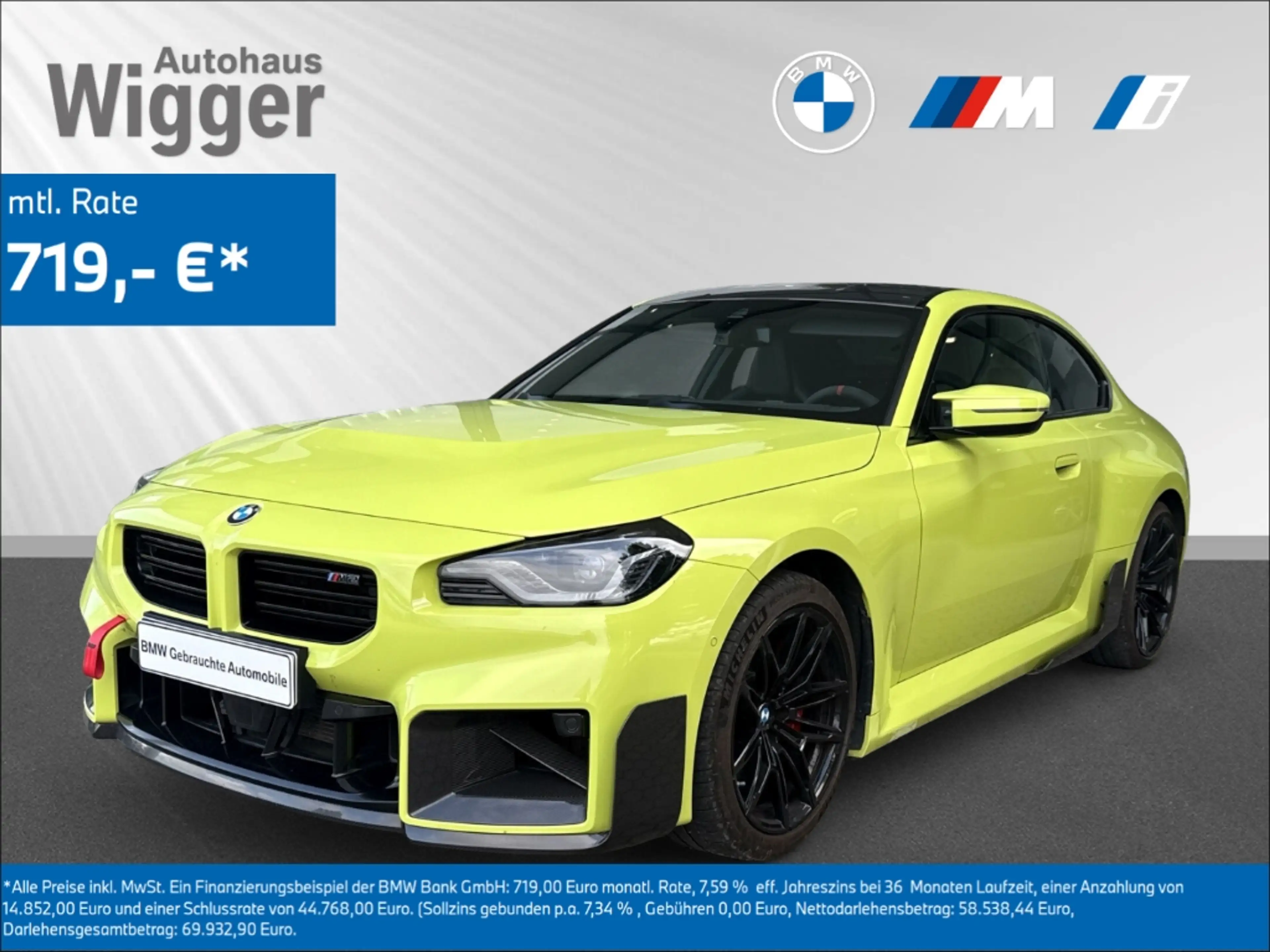 BMW M2 M Race Track Paket/M Performance-Parts