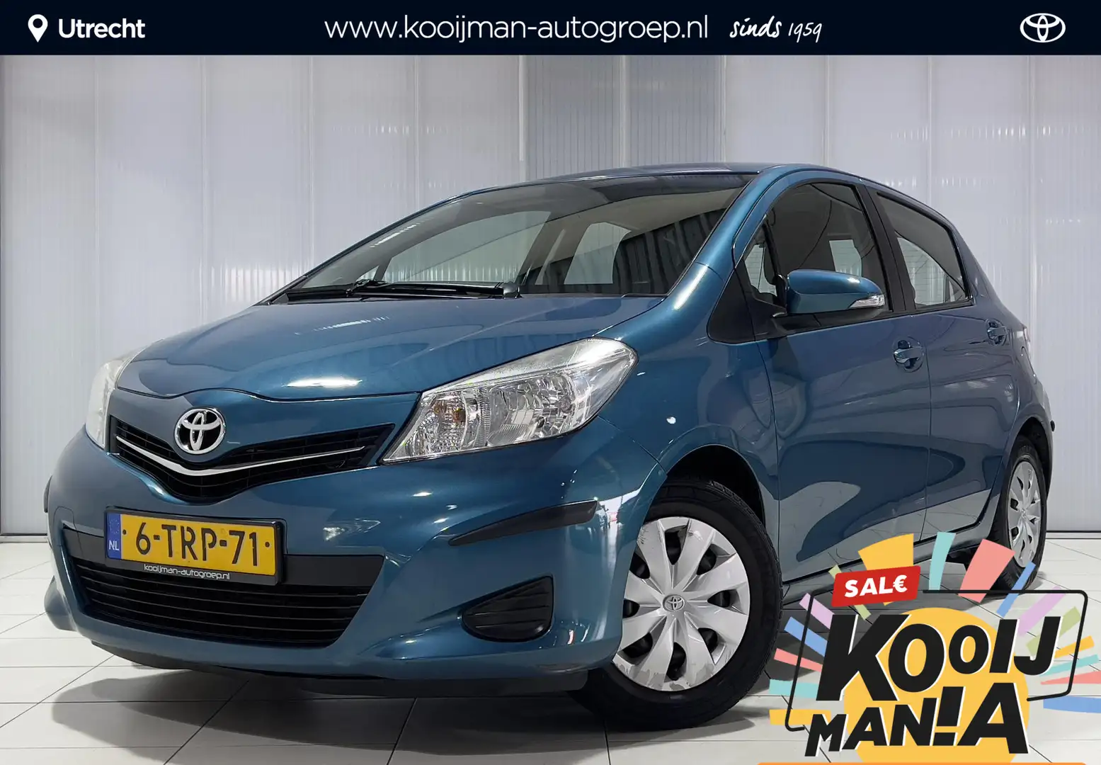 Toyota Yaris 1.0 VVT-i Now | Dealer onderhouden | Nette auto | Vert - 1