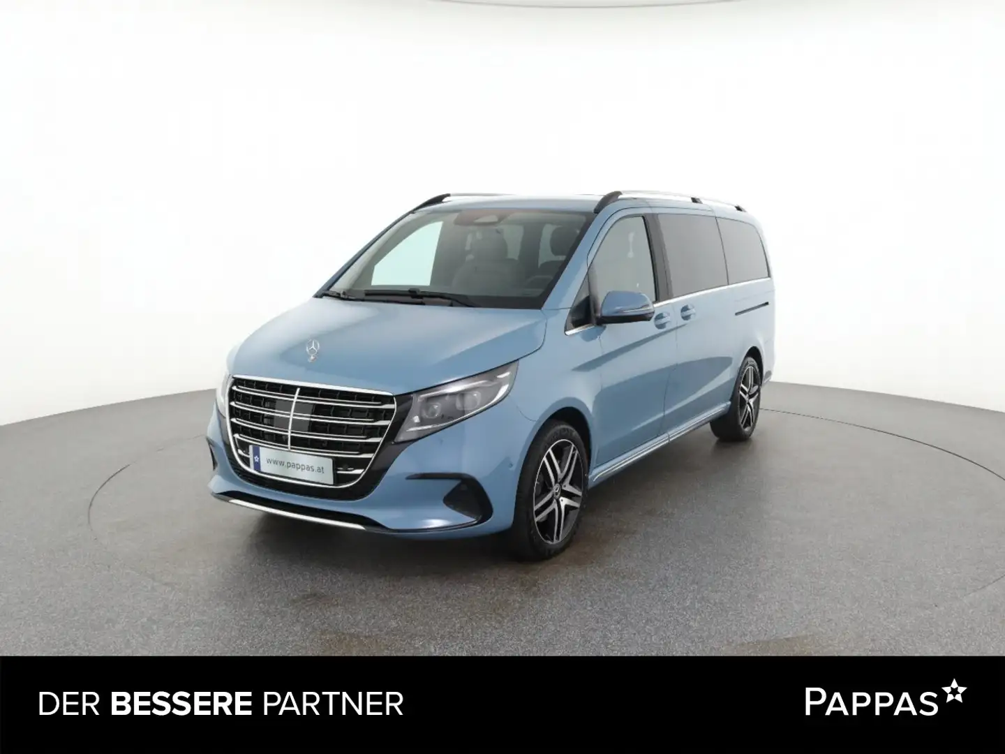 Mercedes-Benz V 300 d 4MATIC EXCLUSIVE Lang AHK 2,5t 6 Sitze Blau - 1