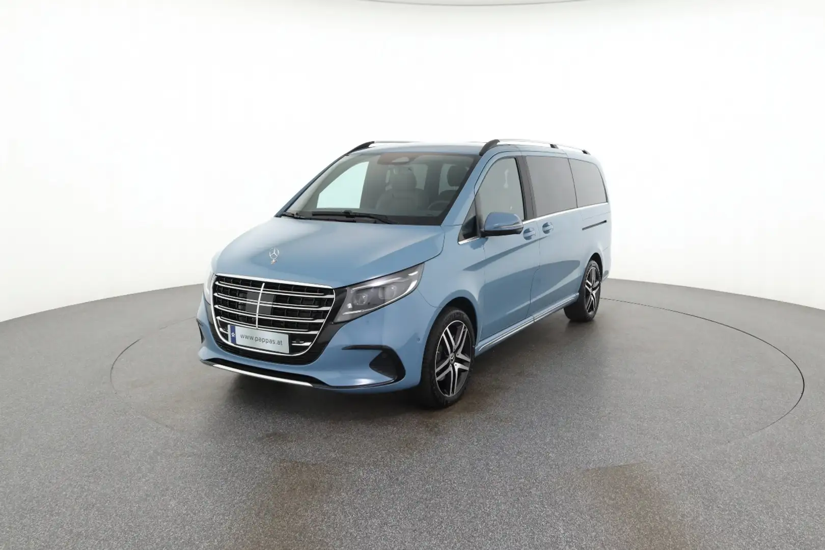 Mercedes-Benz V 300 d 4MATIC EXCLUSIVE Lang AHK 2,5t 6 Sitze Blau - 2