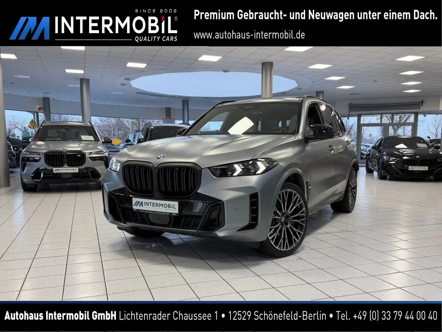 BMW X5 M i xD*INDIVIDUAL*PANO-SKY*B&W*SOFT*STHZG* Argintiu - 1