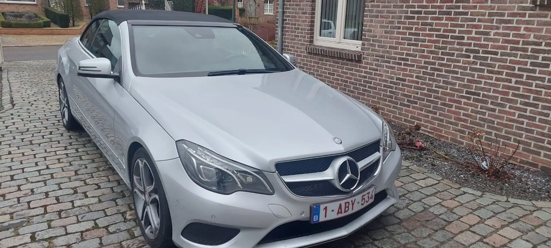 Mercedes-Benz E 200 E 200 Cabrio BlueEFFICIENCY 7G-TRONIC Avantgarde Argent - 1