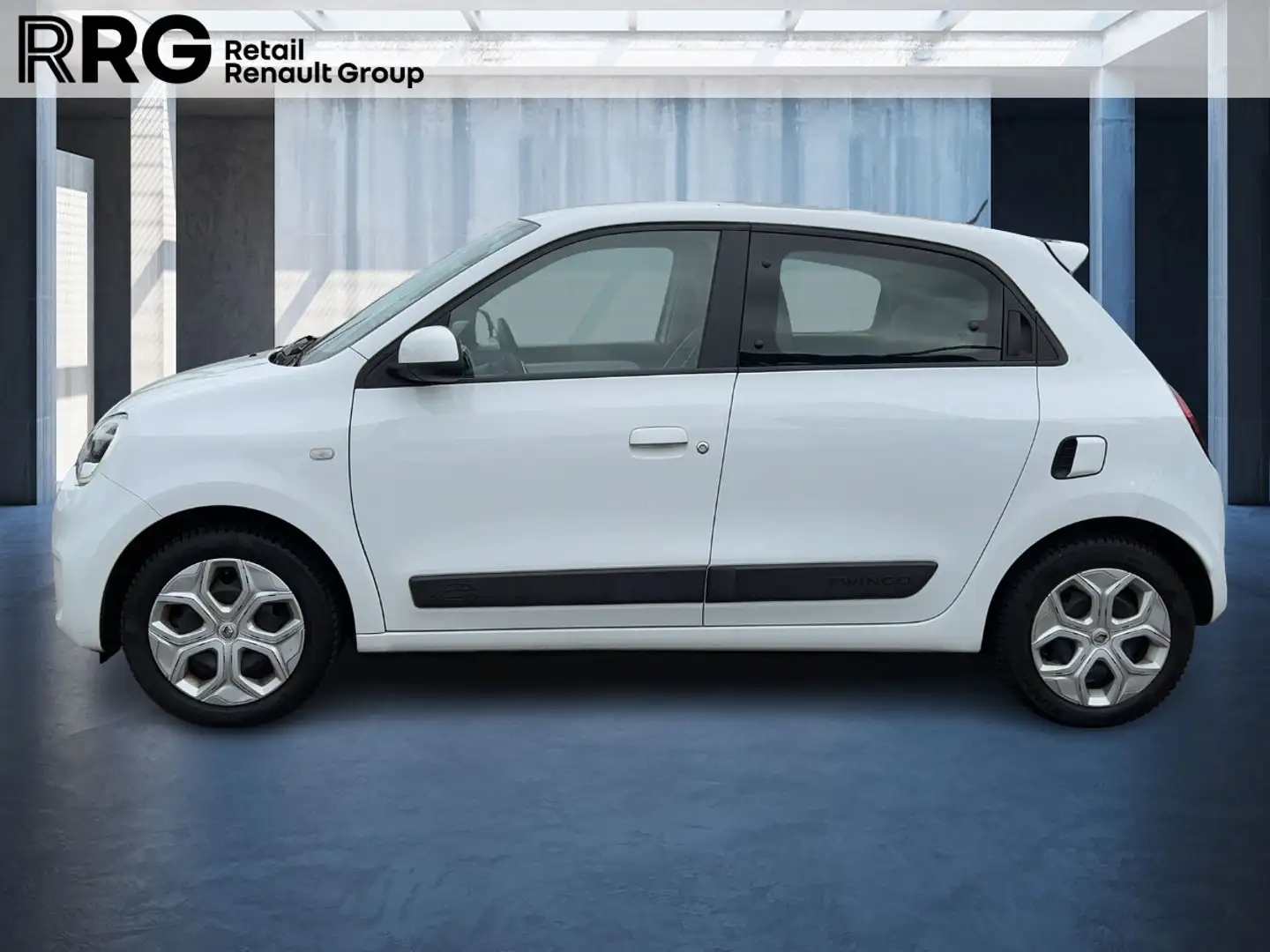 Renault Twingo SCe 65 Limited Klima CarPlay Androidauto Blanc - 2