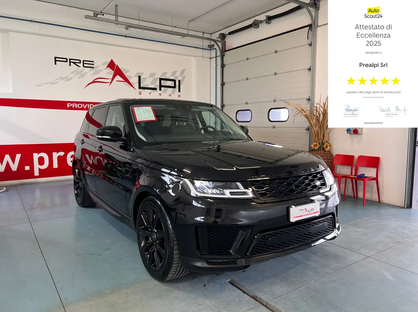 Land Rover Range Rover Sport Range Rover Sport 3.0d i6 mhev SE 249cv auto Černá - 1