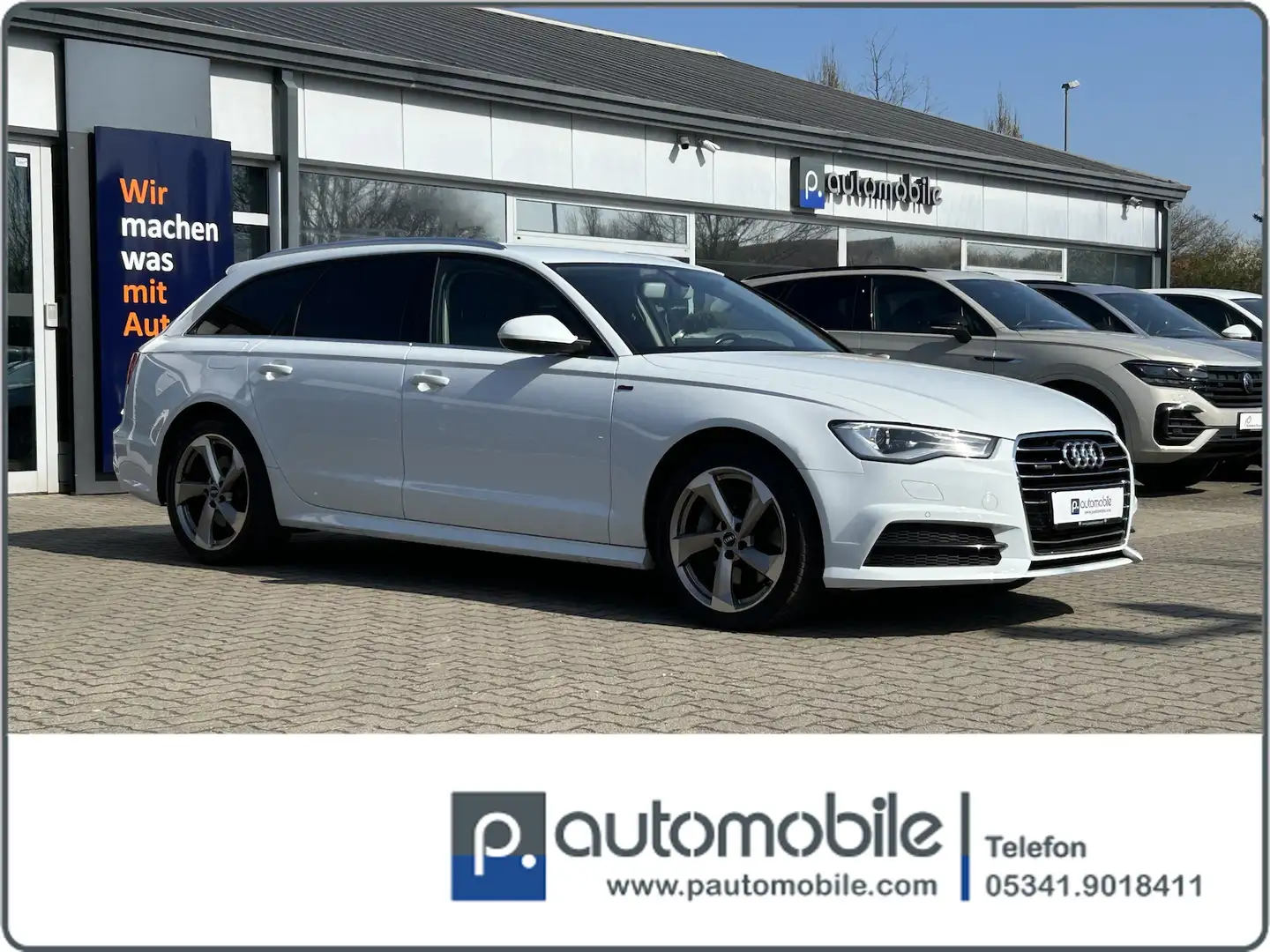 Audi A6 Avant 3.0 TDI clean diesel quattro*AHK* Blanco - 1