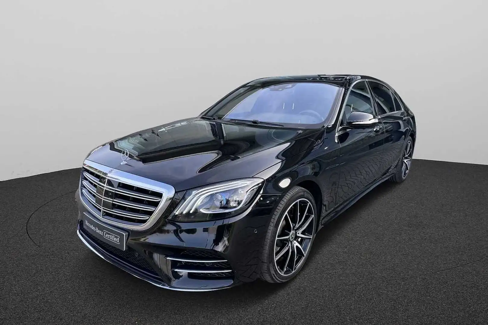 Mercedes-Benz S 350 d 4MATIC Limousine lang Schwarz - 1