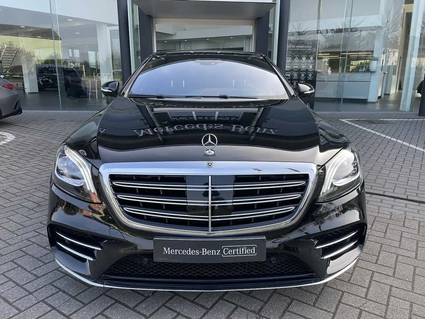 Mercedes-Benz S 350 d 4MATIC Limousine lang Negro - 2