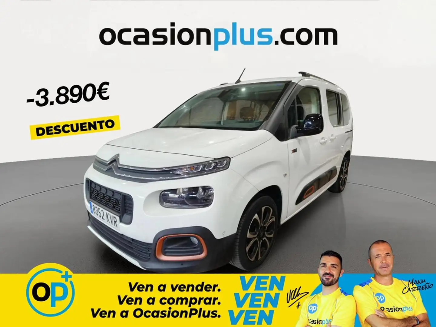 Citroen Berlingo PureTech S&S Talla M Shine 110 Blanco - 1