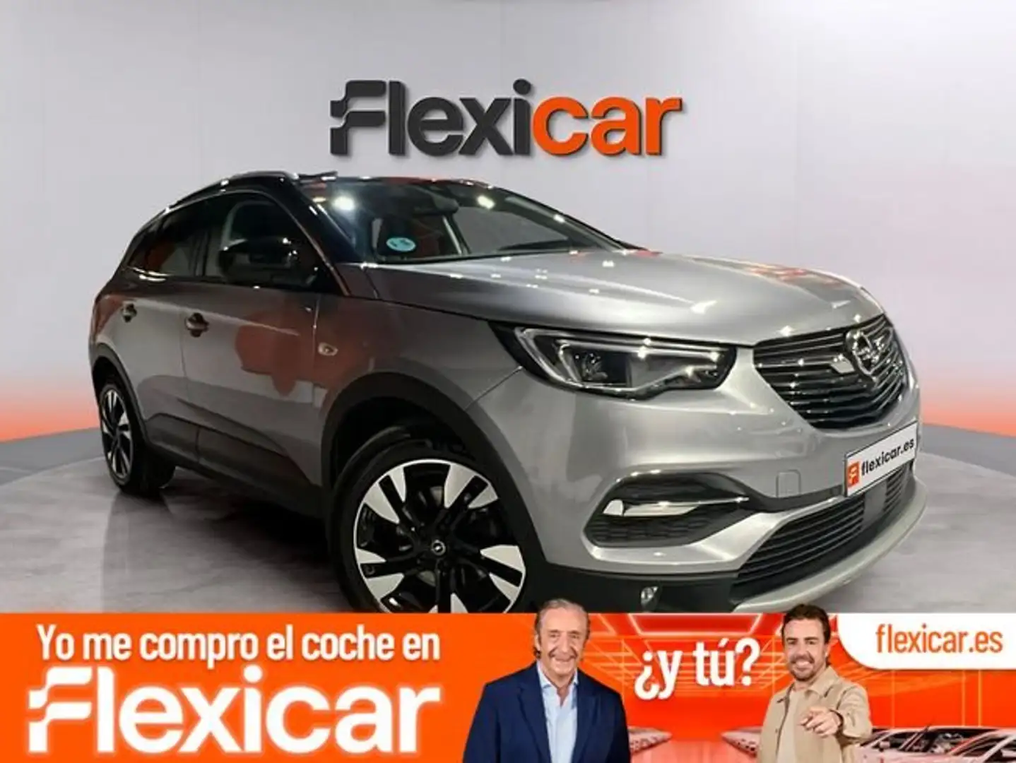 Opel Grandland X 1.2 Turbo Ultimate Gris - 1