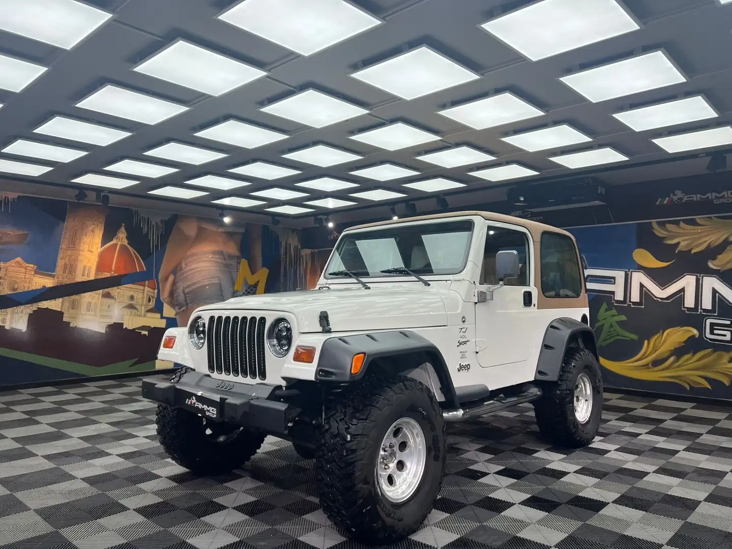 Jeep Wrangler TJ Hard Top 4.0 (441) Alb - 1