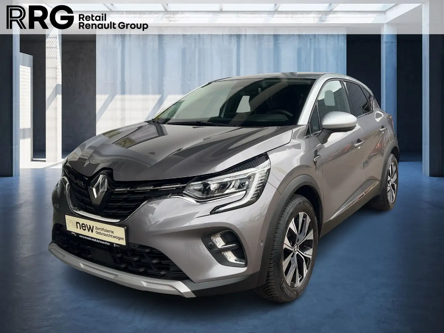 Renault Captur 1.3 TCe 160 Mild-Hybrid Techno GPF Grau - 1