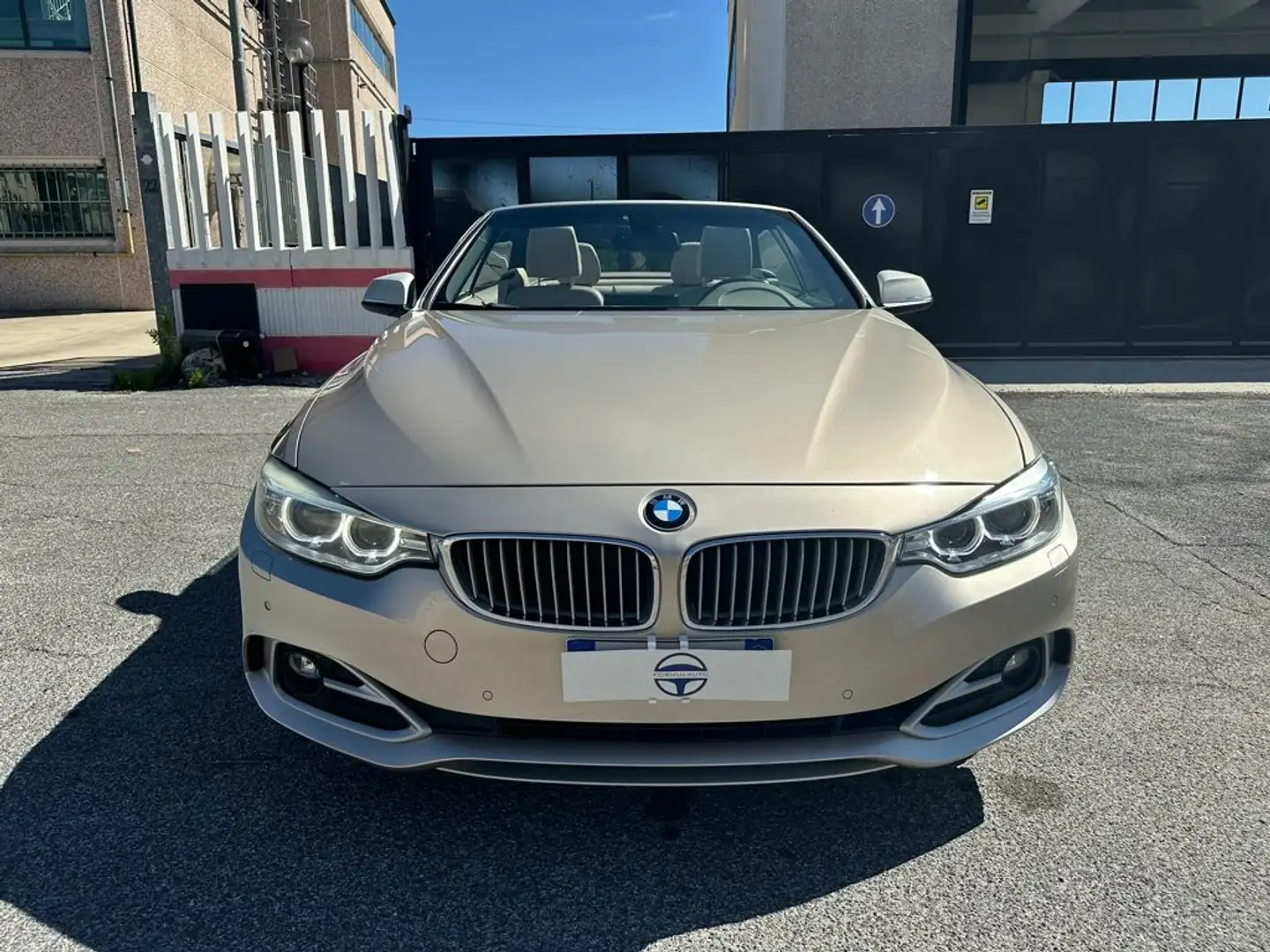 BMW 420 d Cabrio Automatic Luxury Grigio - 2