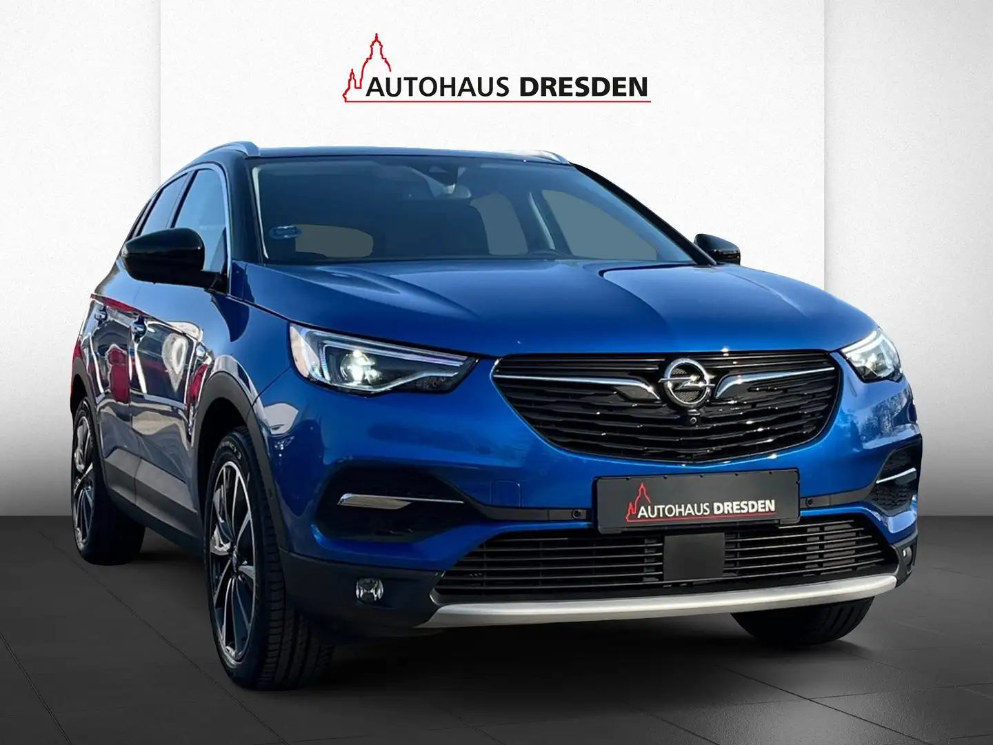 Opel Grandland 1.2 Turbo Ultimate FLA 360 ParkAss. Bleu - 2