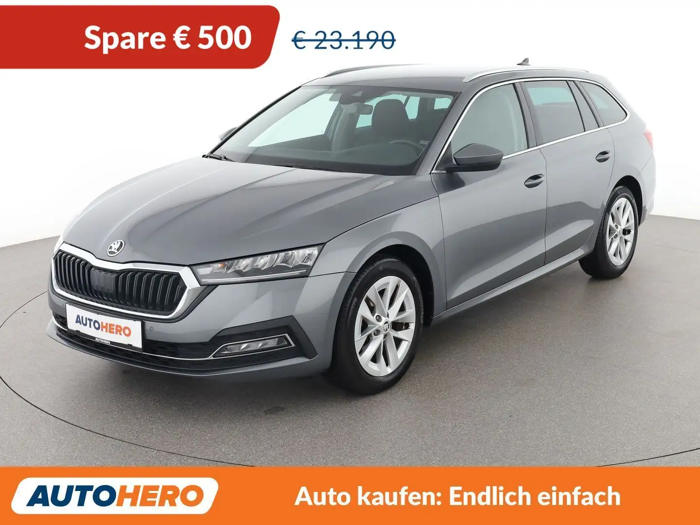 Skoda Octavia 2.0 TDI Style Grau - 1