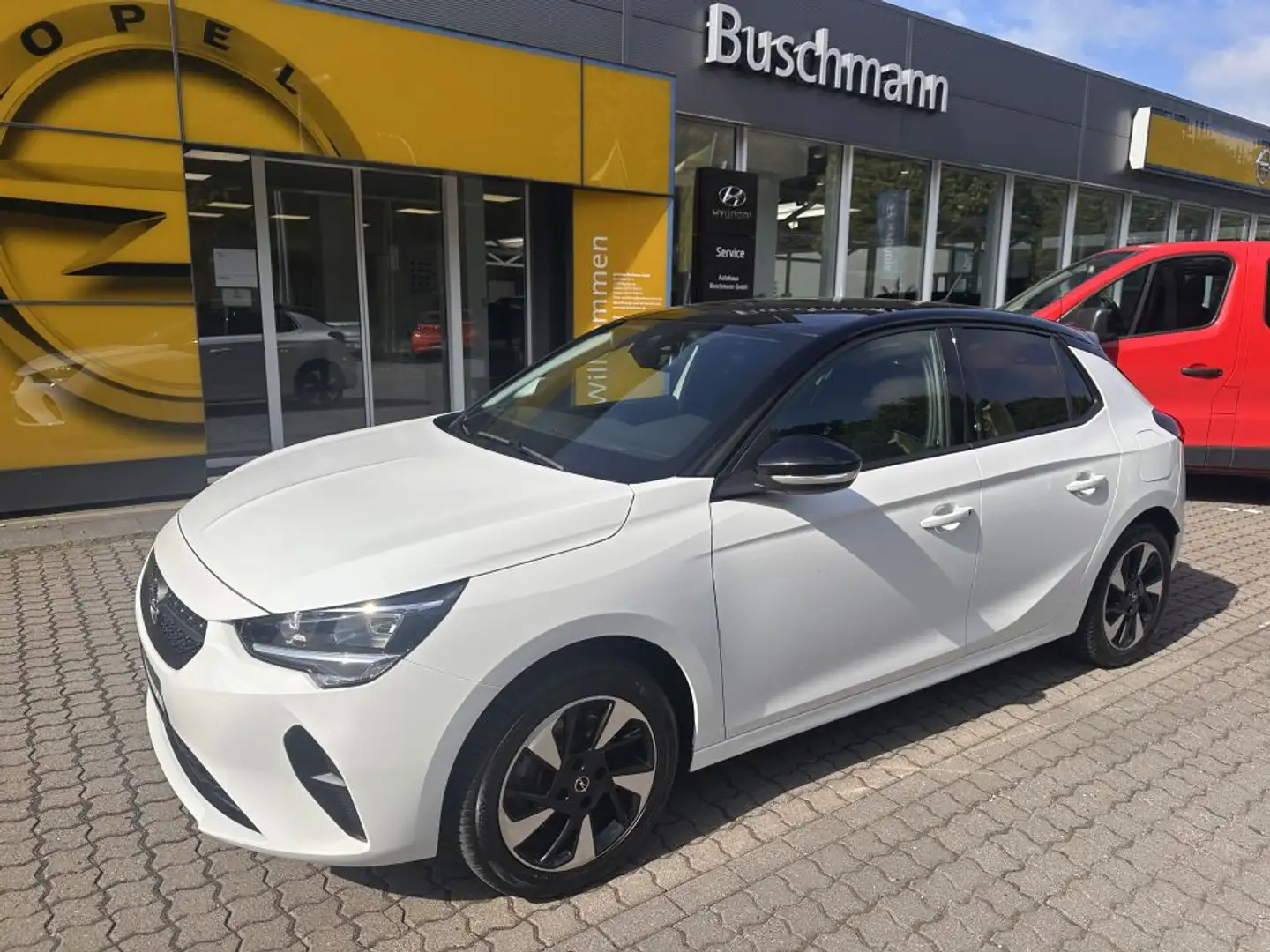 Opel Corsa-e Edition +ALU+ALLWETTER+SITZHEIZUNG+ Weiß - 1