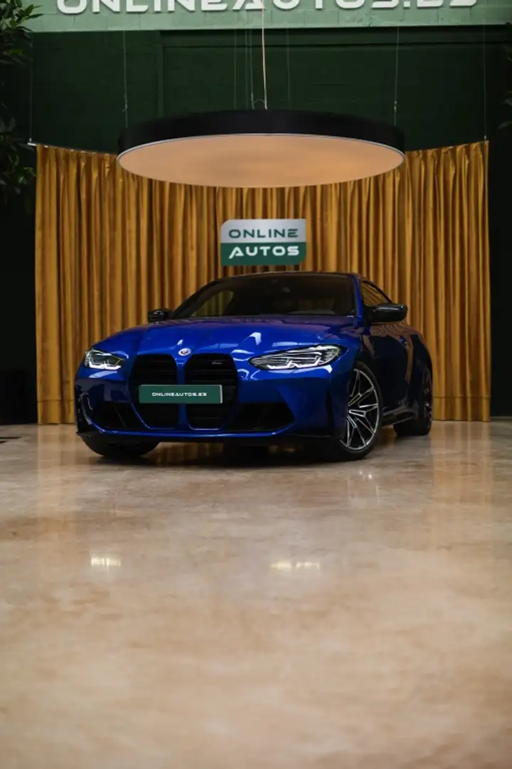 BMW M4 Coupé Competition Bleu - 2