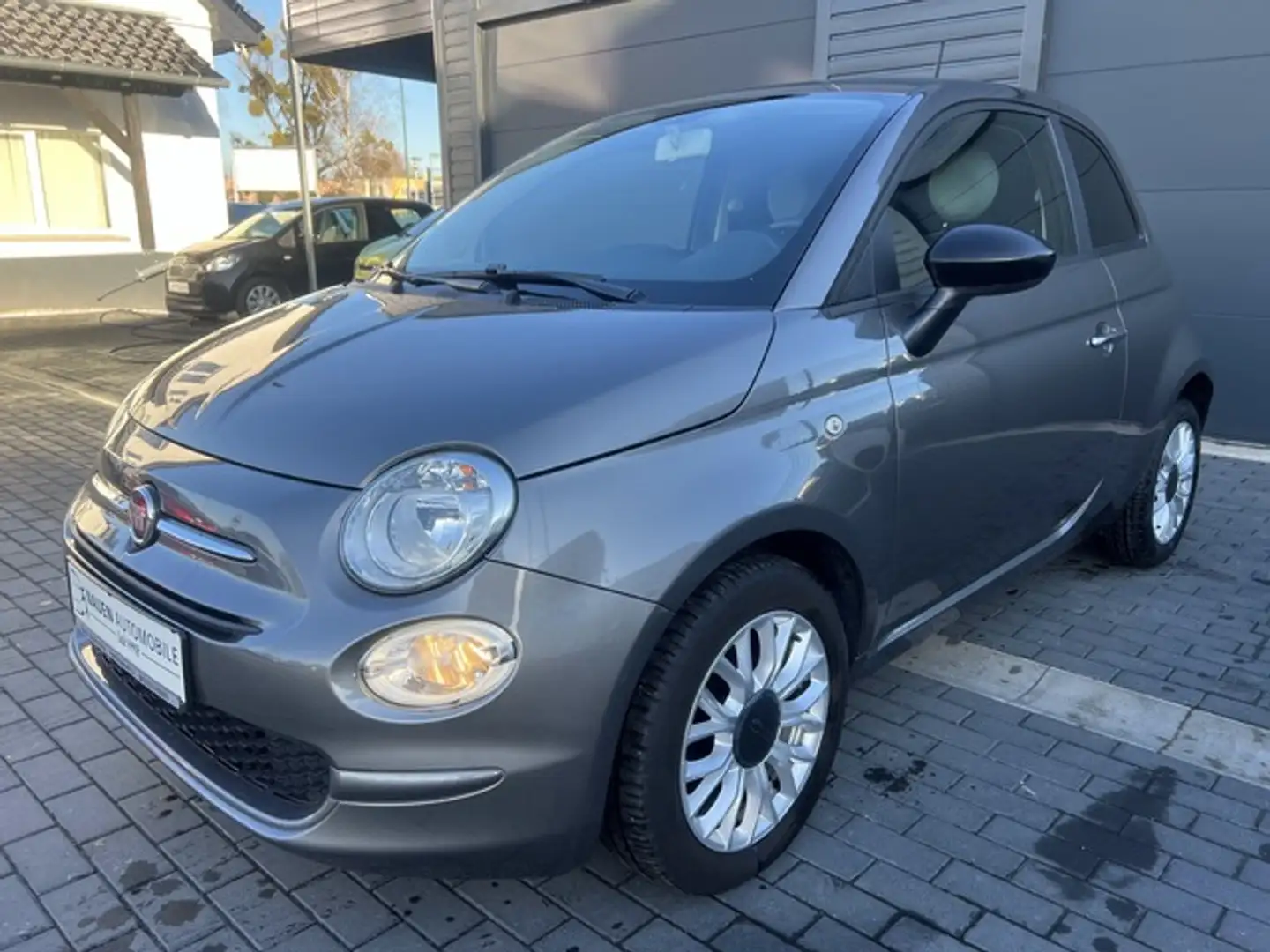 Fiat 500 Pop Star +Klima+Tempomat+1.Hand+ Grau - 1