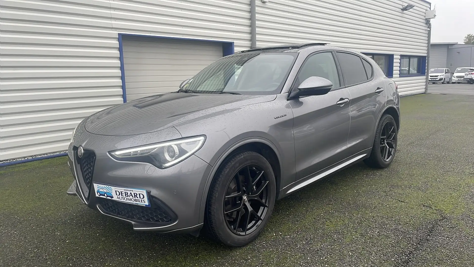 Alfa Romeo Stelvio 2.2 DIESEL 210CH VELOCE Q4 AT8 MY20 Gris - 1