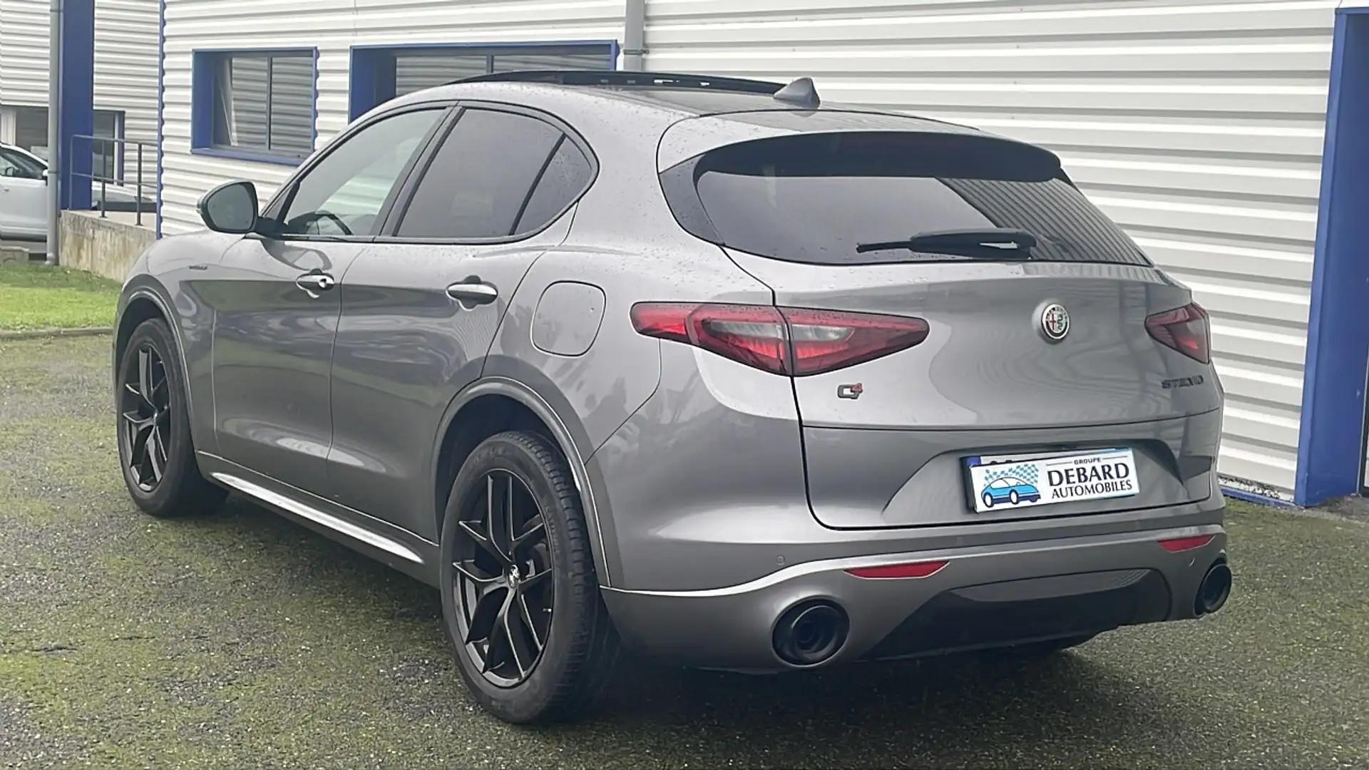 Alfa Romeo Stelvio 2.2 DIESEL 210CH VELOCE Q4 AT8 MY20 Gris - 2