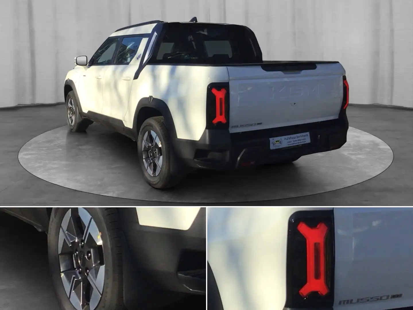 KGM Musso EV Core AWD HEAT PUMP Blanc - 2