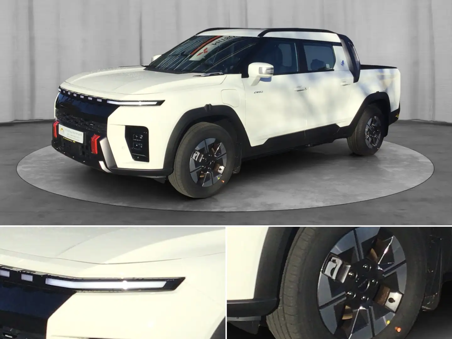 KGM Musso EV Core AWD HEAT PUMP Blanc - 1