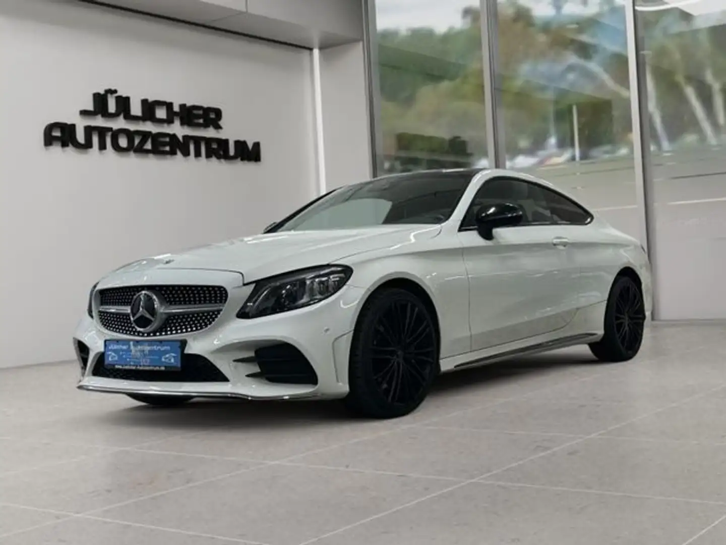 Mercedes-Benz C 400 Coupe 4Matic AMG-Line 2.Hand Navi Cam Alb - 1