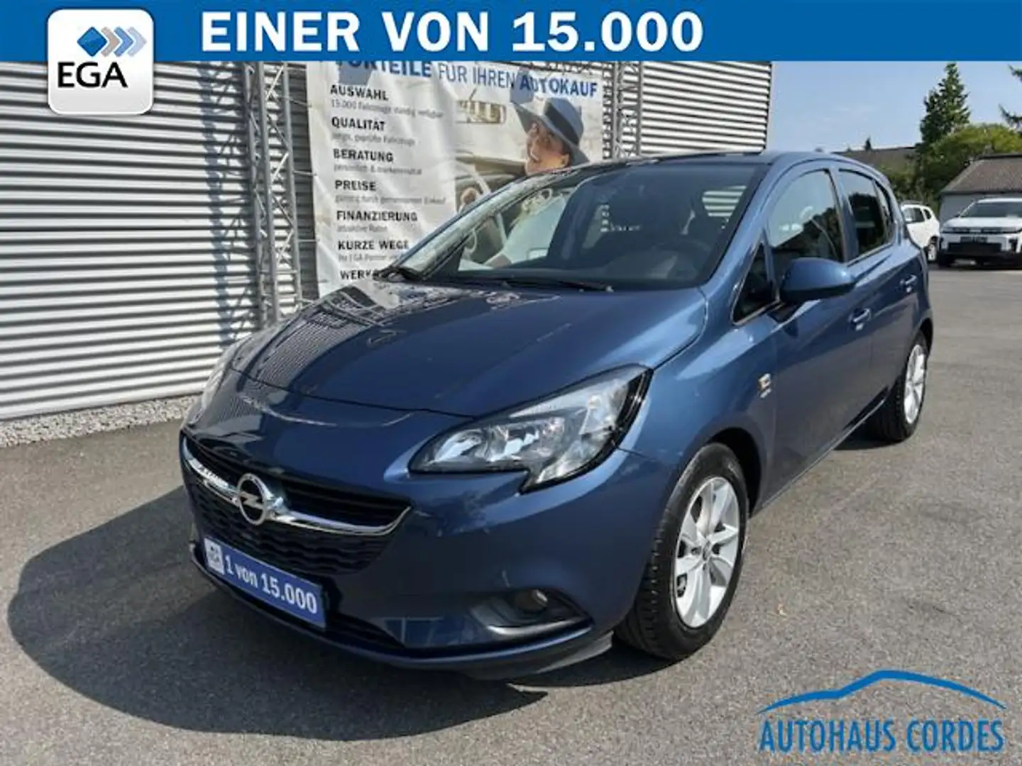 Opel Corsa 1.4  ACTIVE KLIMA*SZHG*BTH*SMART-LINK*PDC*5 TÜREN Blau - 1
