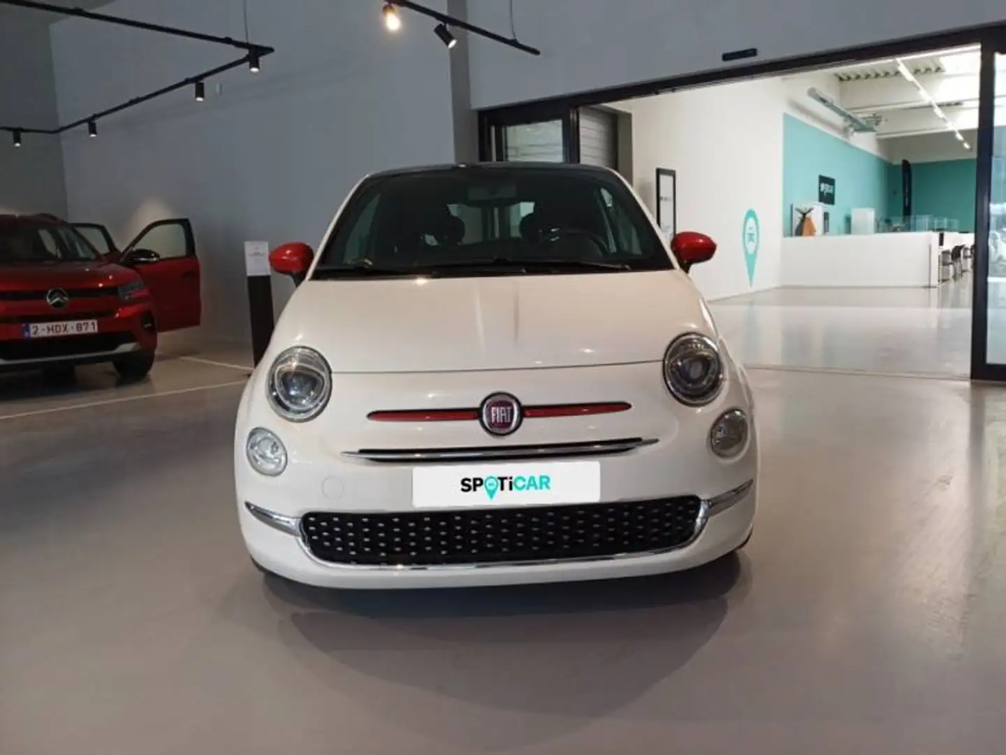 Fiat 500 2 1.0 Hybrid 70 (Red) Blanc - 2