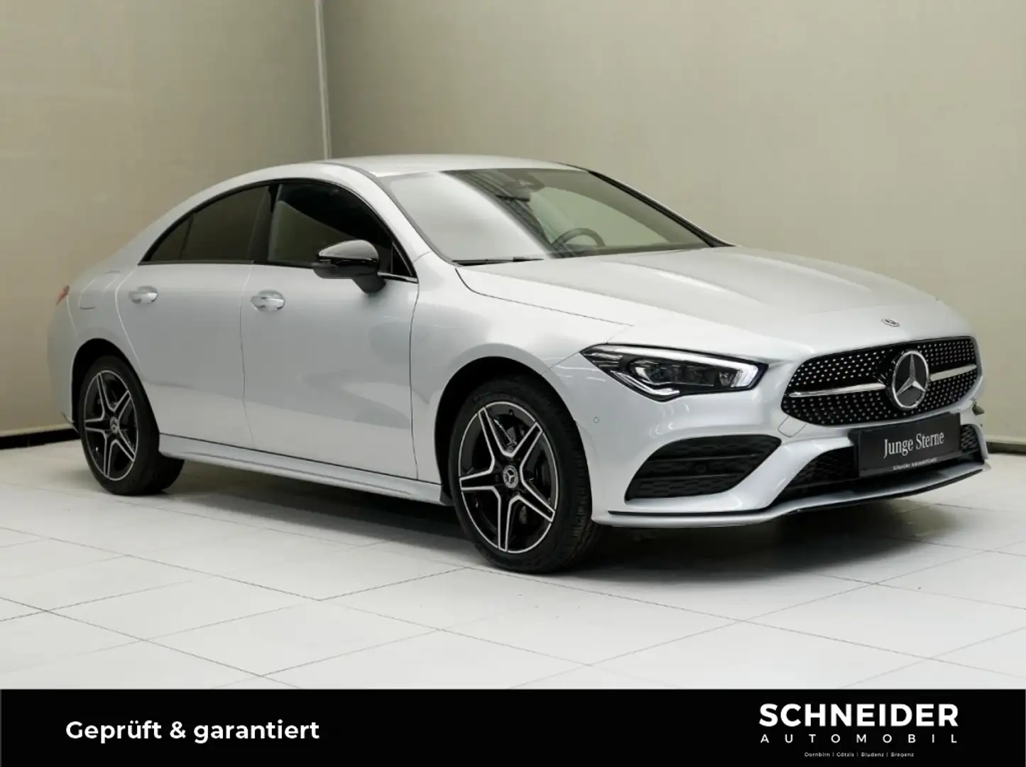Mercedes-Benz CLA 250 e Coupé Night Sport KAM SpurW ACC SpurH Silber - 1