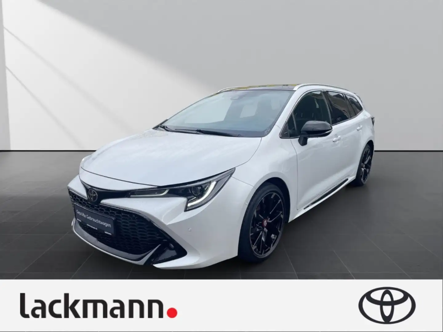 Toyota Corolla 2.0 TS Hybrid GR Sport*Navi*JBL*LED*Pano Weiß - 1