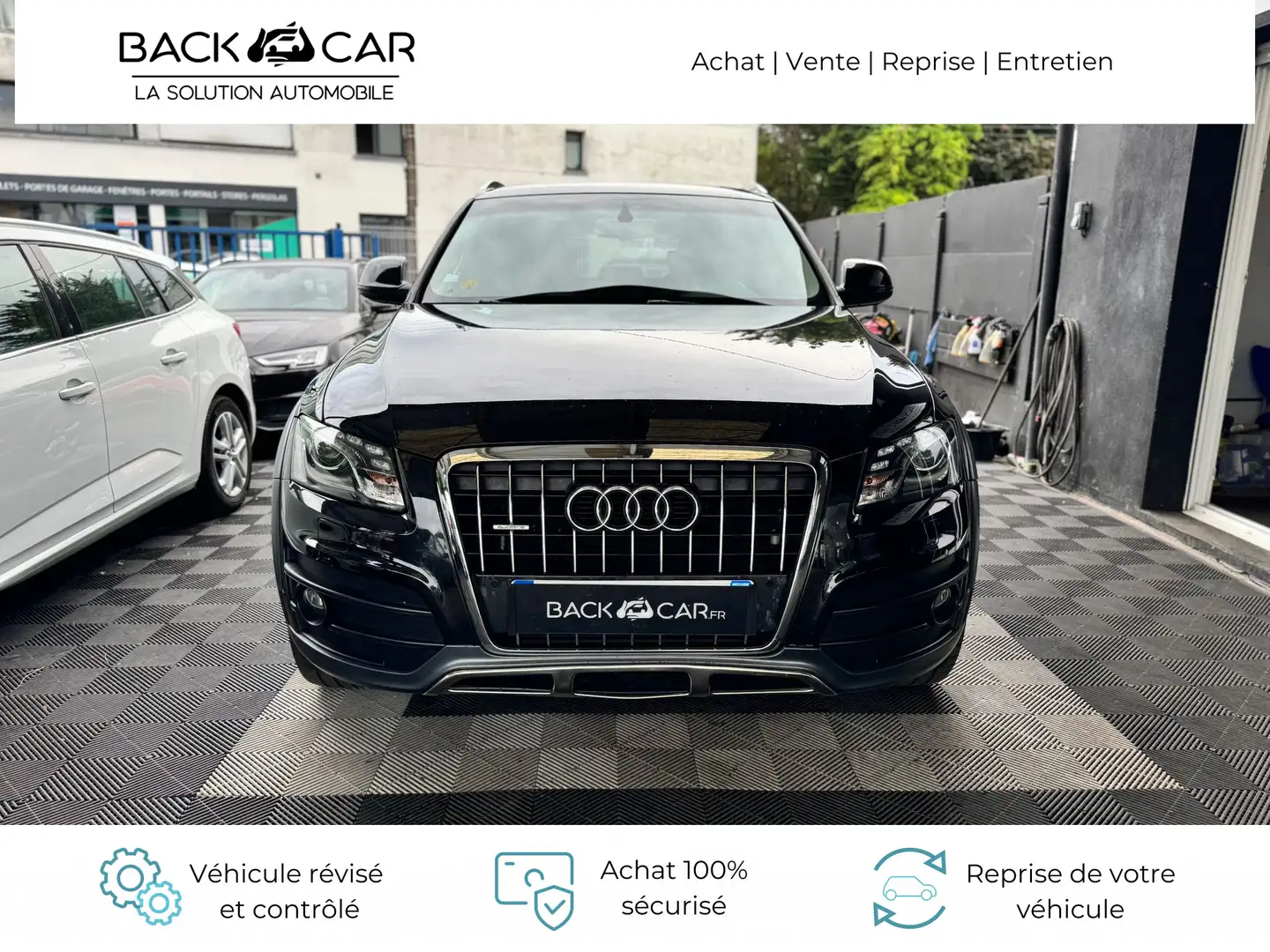 Audi Q5 V6 3.0 TDI 240 DPF Quattro Ambition Luxe S tronic  Noir - 2