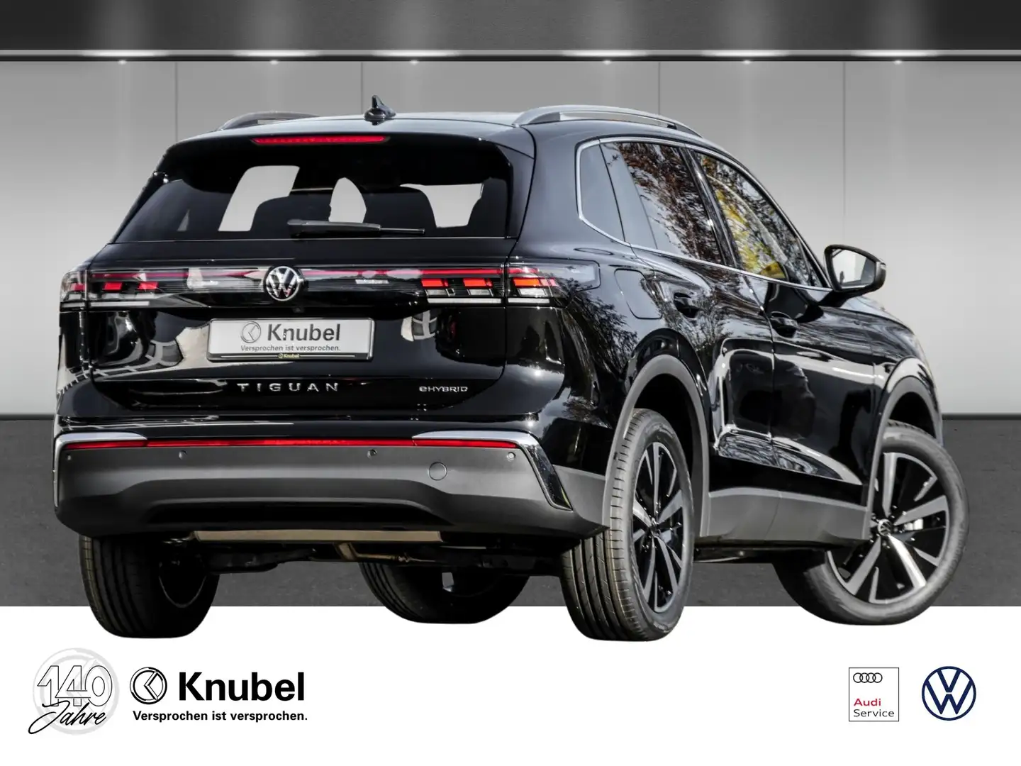 Volkswagen Tiguan Elegance eHybrid AHK IQ.Light Navi TravelAss. Schwarz - 2