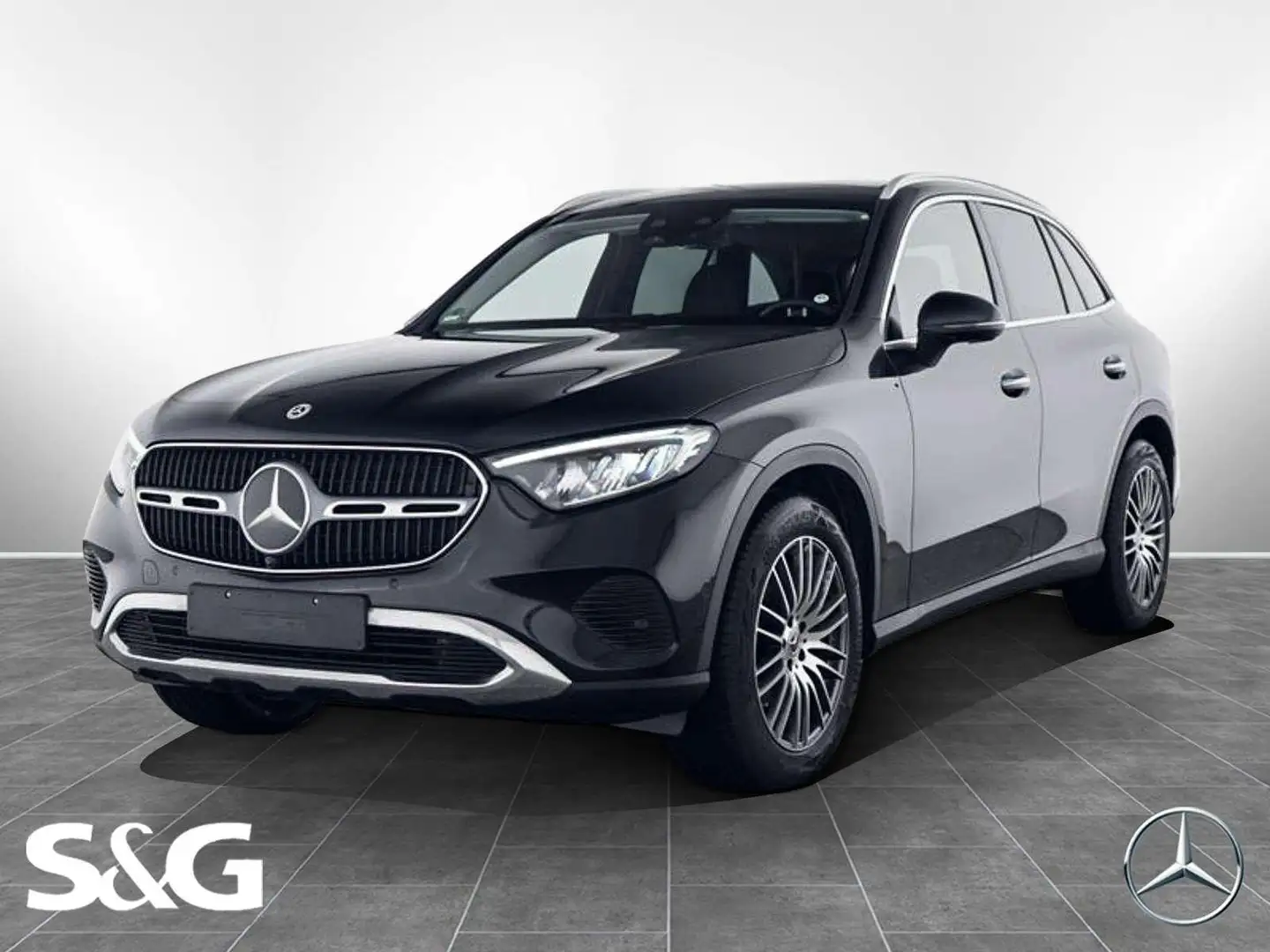 Mercedes-Benz GLC 220 d 4M AVANTGARDE RüKam+AHK+Pano+Smartph. Nero - 1