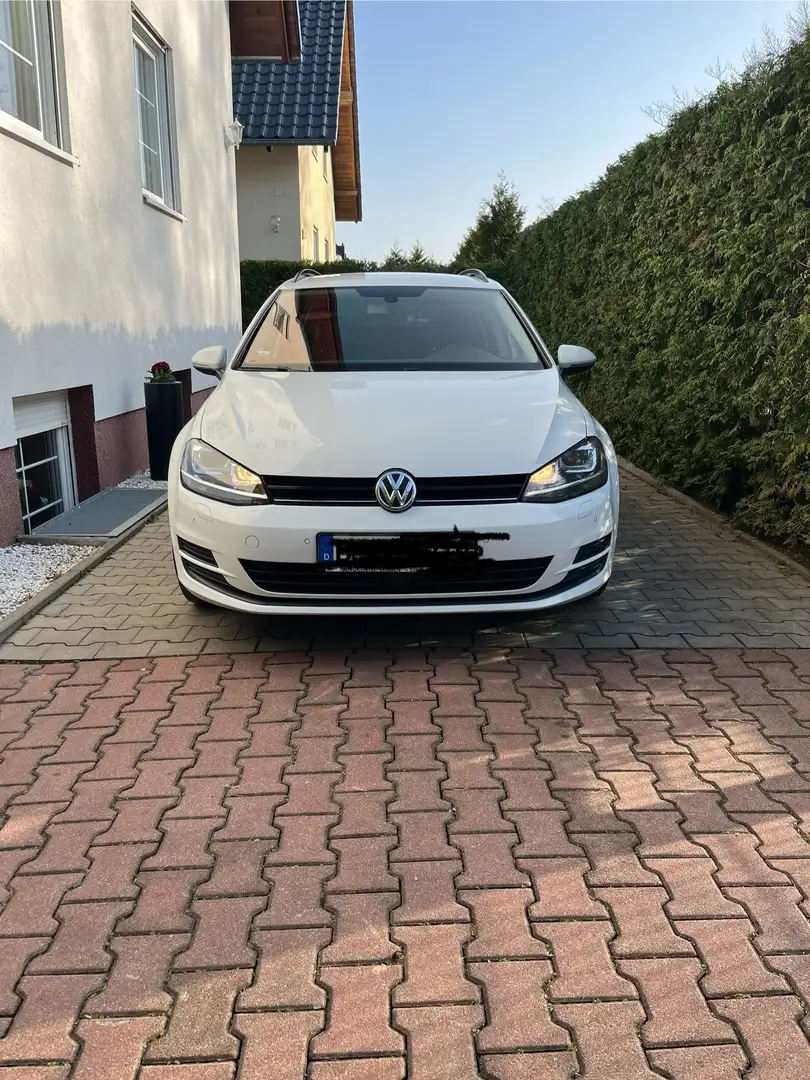 Volkswagen Golf Variant 1.6 TDI BlueMotion Technology DSG Trendline Weiß - 2