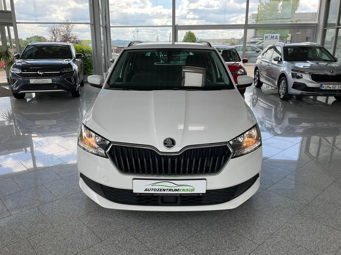 Skoda Fabia 1.0TSI Ambition 1.Hand Navi Climatronic GRA+ EPH S Weiß - 2