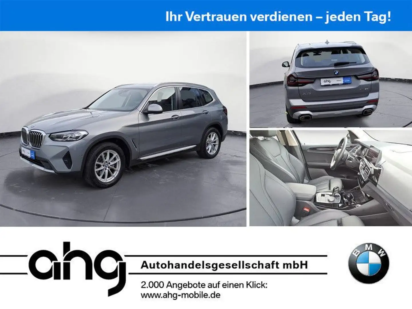 BMW X3 xDrive20i AT *Navi*Pano*LED*HIFI*PDC*SHZ*DAB* Grigio - 1