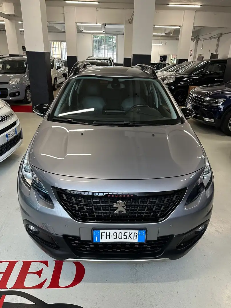 Peugeot 2008 2008 1.6 bluehdi Gt Line 100cv Gris - 1