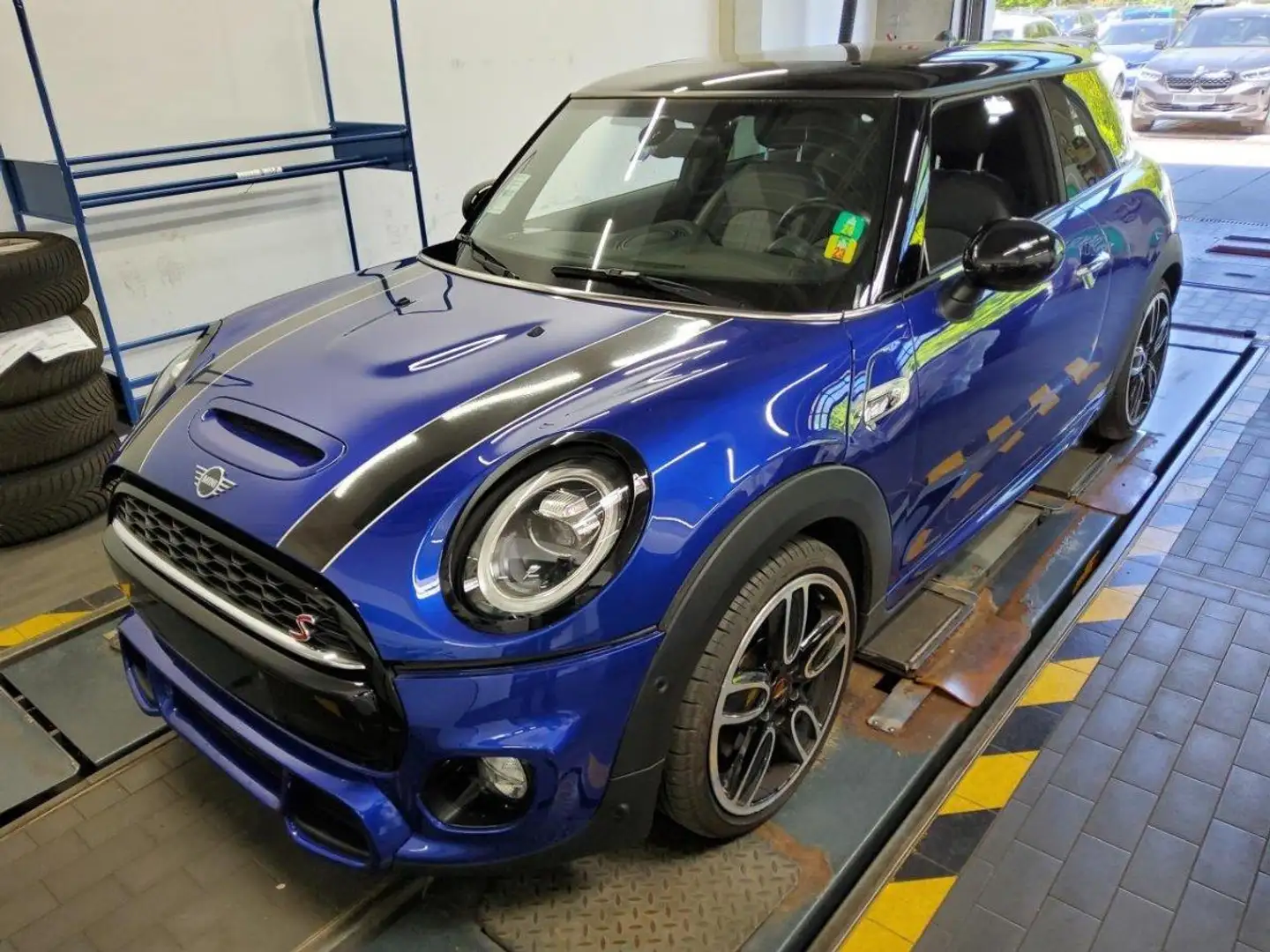 MINI Cooper S Aut. PANO LEDER HARMAN-KARDON KEYLESS Blauw - 1