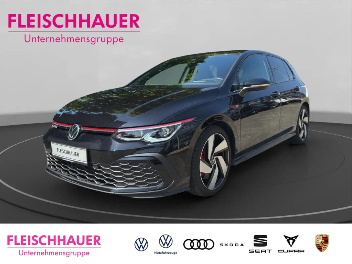 Volkswagen Golf GTI VIII 2.0 TSI DSG HUD AHK IQ NAV RFK TOTW. Schwarz - 1