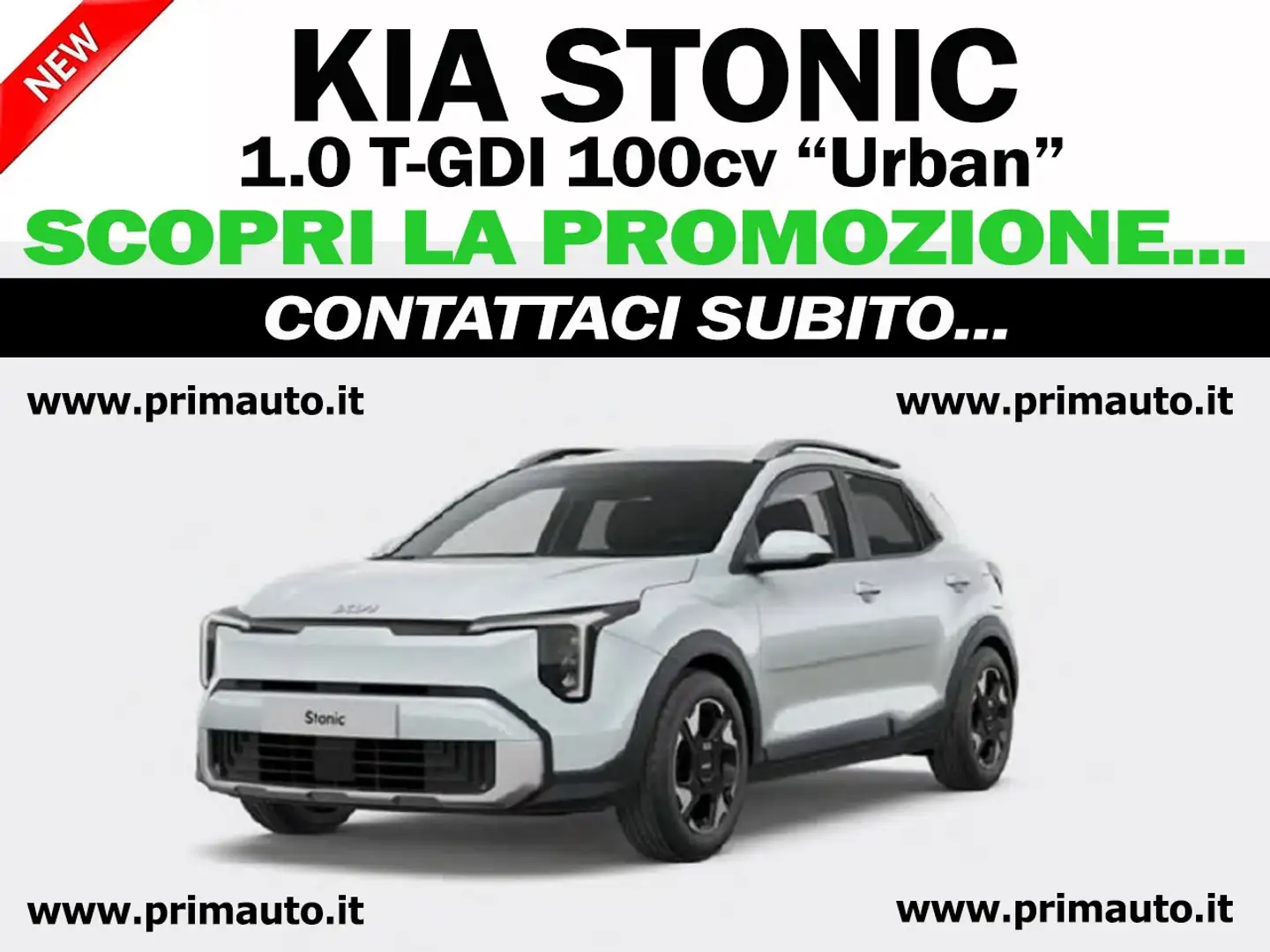Kia Stonic 1.0 T-GDI "Urban" - SUPER PROMO! (#1125) Rosso - 1