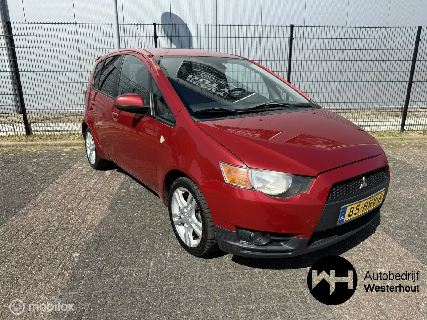 Mitsubishi Colt 1.3 Intro Edition Airco Cruise Control Parkeersens Rood - 1